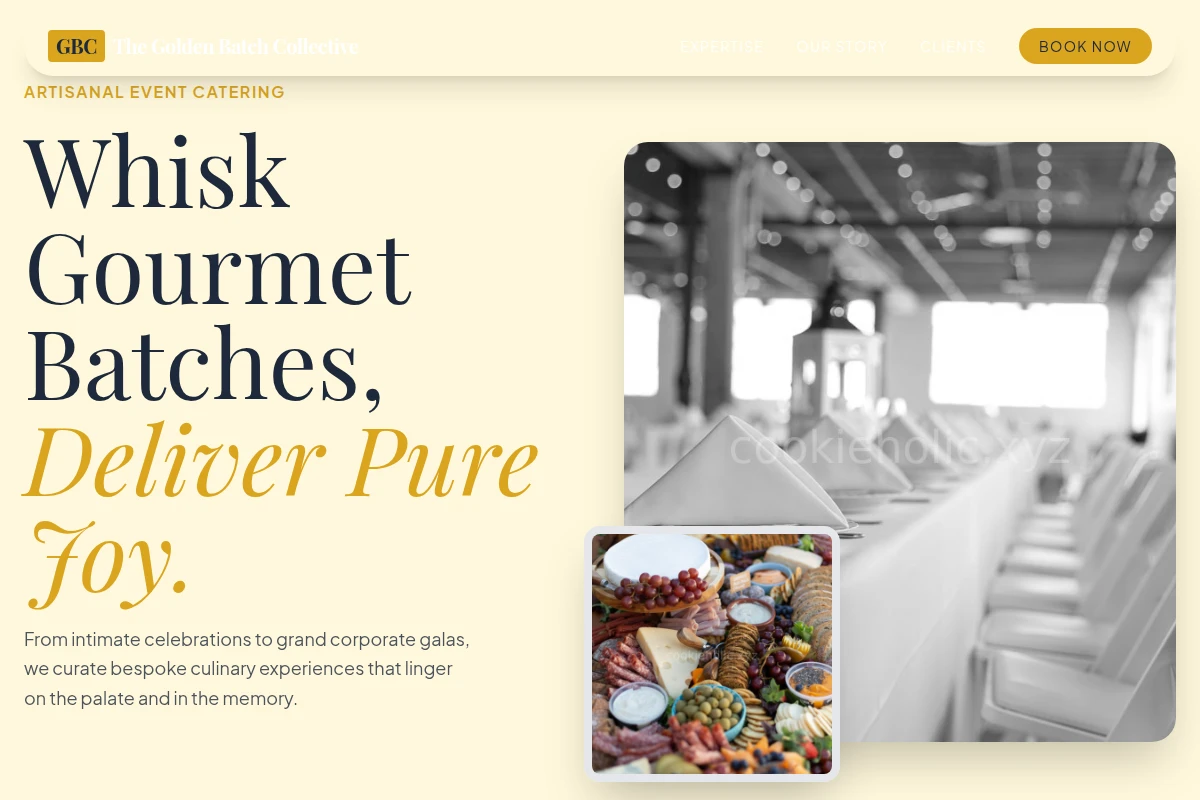 Premium Bakery Website Design